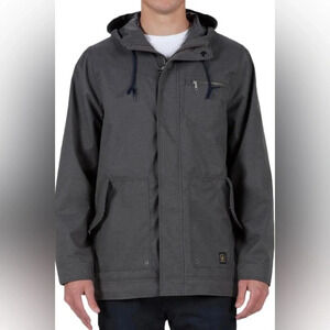 Volcom Brackish  hooded mid weight jacket Sz M